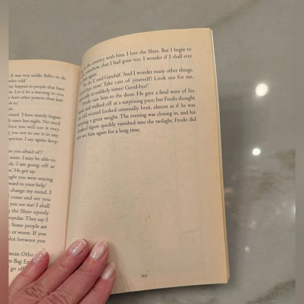 The Hobbit by J.R.R. Tolkien Paperback - Picture 4 of 4